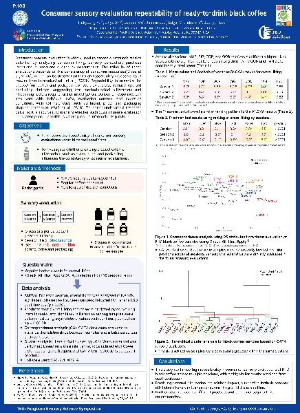 [2025 Pangborn] Consumer sensory evaluation repeatability of ready-to-drink black coffee main image